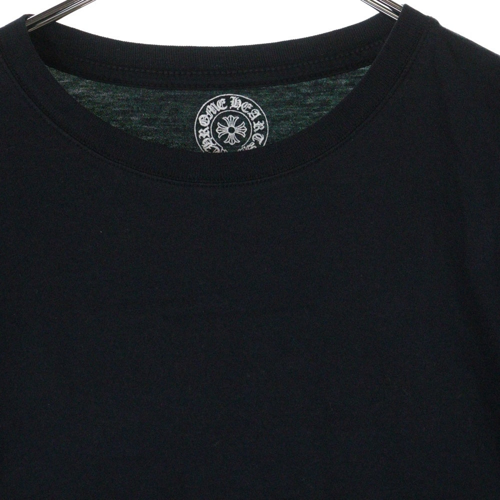 CHROME HEARTS(クロムハーツ) CUFF CROSS L/S カフクロス 長袖Tシャツ ロンT ブラック