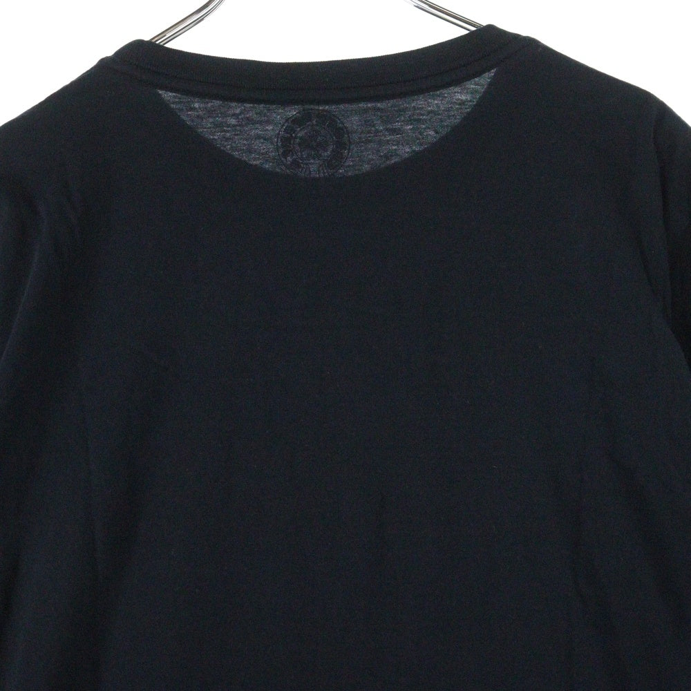 CHROME HEARTS(クロムハーツ) CUFF CROSS L/S カフクロス 長袖Tシャツ ロンT ブラック