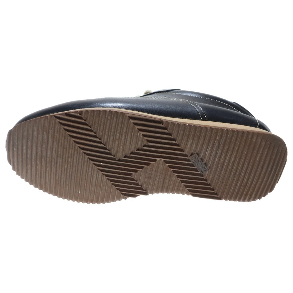 HERMES(エルメス) クイック Hロゴ レザー ローカットスニーカー ブラック レディース