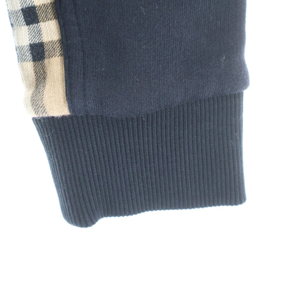 BURBERRY(バーバリー) 22SS CHECKER ZIP チェッカージップアップパーカー ノバチェックパーカー ブラック 8034510