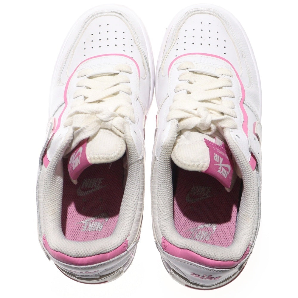 NIKE(ナイキ) WMNS AIR FORCE1 SHADOW CI0919-102 ウィメンズ エアフォース1 ローカットスニーカー ホワイト/ピンク US7.5/24.5cm