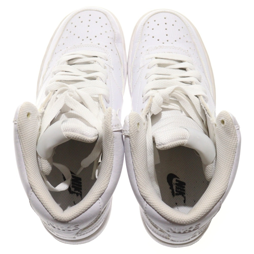NIKE(ナイキ) COURT VISION MID CD5437-100 コートビジョン ミッドカットスニーカー ホワイト レディース US7.5/24.5cm