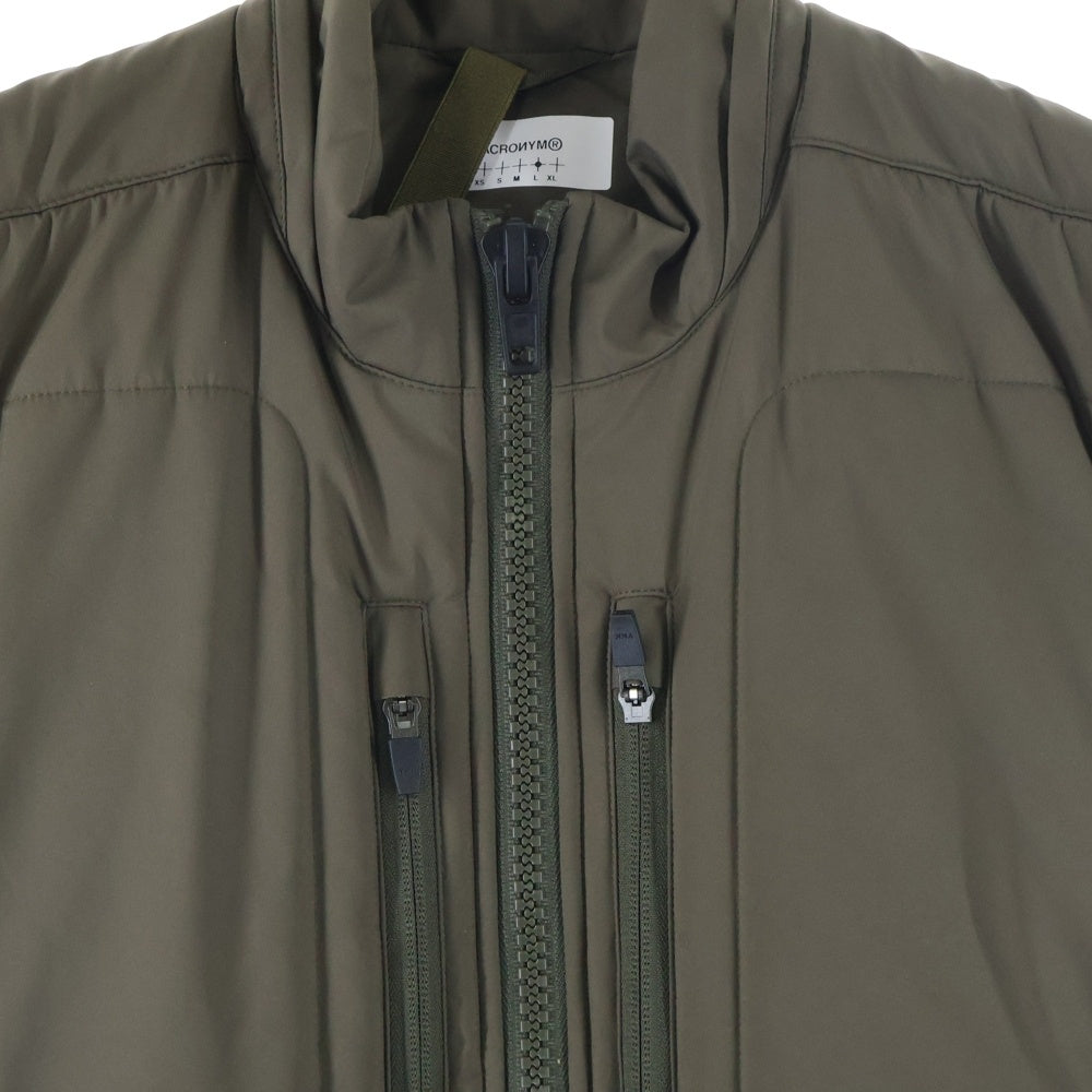 ACRONYM(アクロニウム) 22AW GORE-TEX INFINIUM WINDSTOPPER PRIMALOFT MODULAR LINER VEST モデュラー ダウンベスト ゴアテックス カーキ