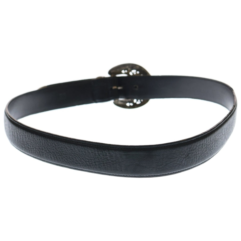 CHROME HEARTS(クロムハーツ) TALON BELT 3PIECE タロンベルト3ピース シルバー925 レザー ブラック