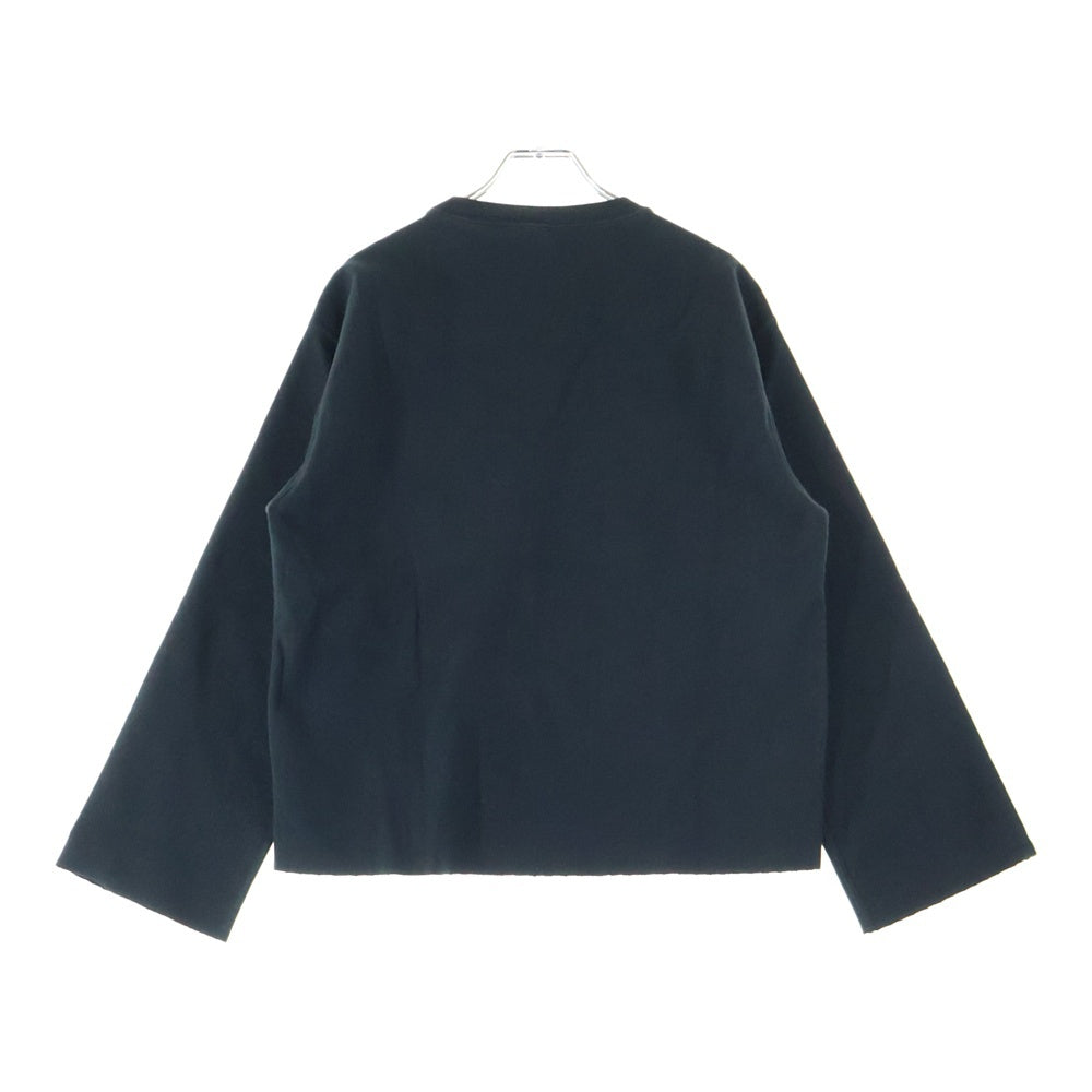 AURALEE(オーラリー) super milled sweat cut off A8AP05SM カットオフ 長袖Tシャツ カットソー ブラック レディース