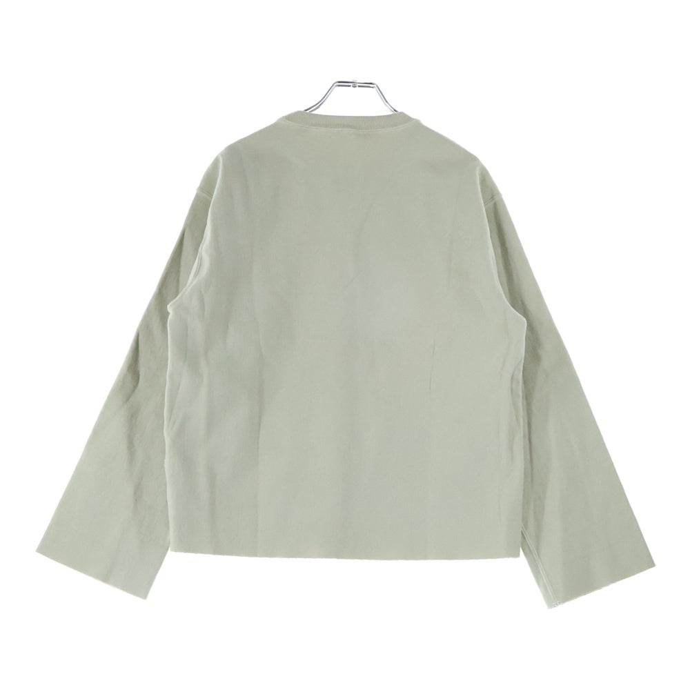 AURALEE(オーラリー) super milled sweat cut off A9AP05SM カットオフ 長袖Tシャツ カットソー ベージュ レディース