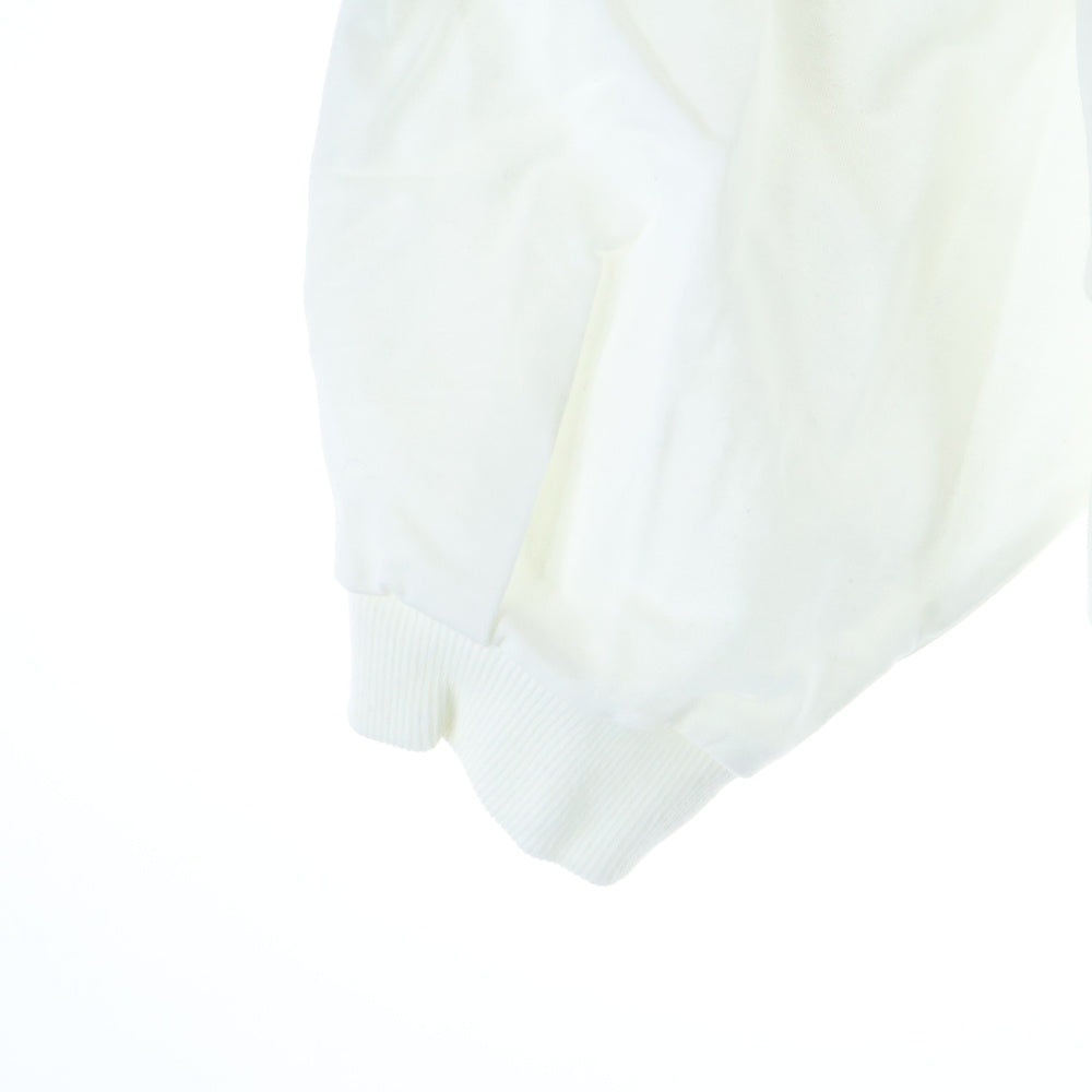 MACPHEE(マカフィ) コットンハイゲージジャージー ボリュームスリーブプルオーバー トレーナー ホワイト レディース 12-03-21-03707
