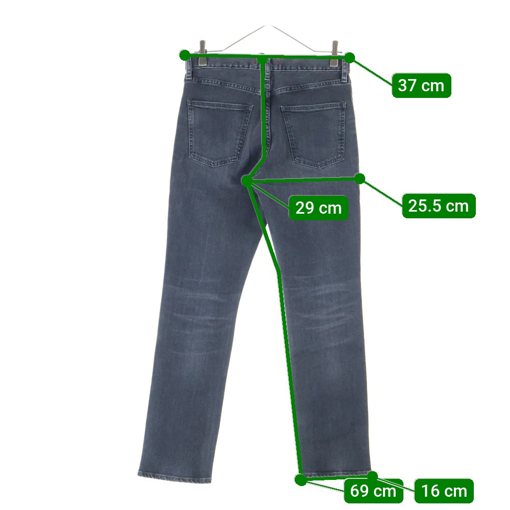 RED CARD(レッドカード) スキニー デニムパンツ ブラック 44423 レディース