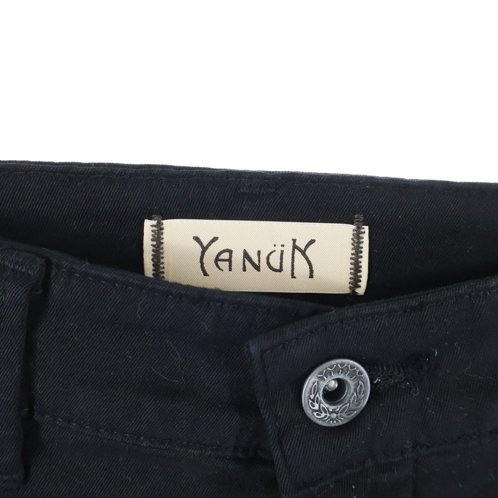 YANUK(ヤヌーク) ハイライズストレートパンツ ブラック 57183222 レディース