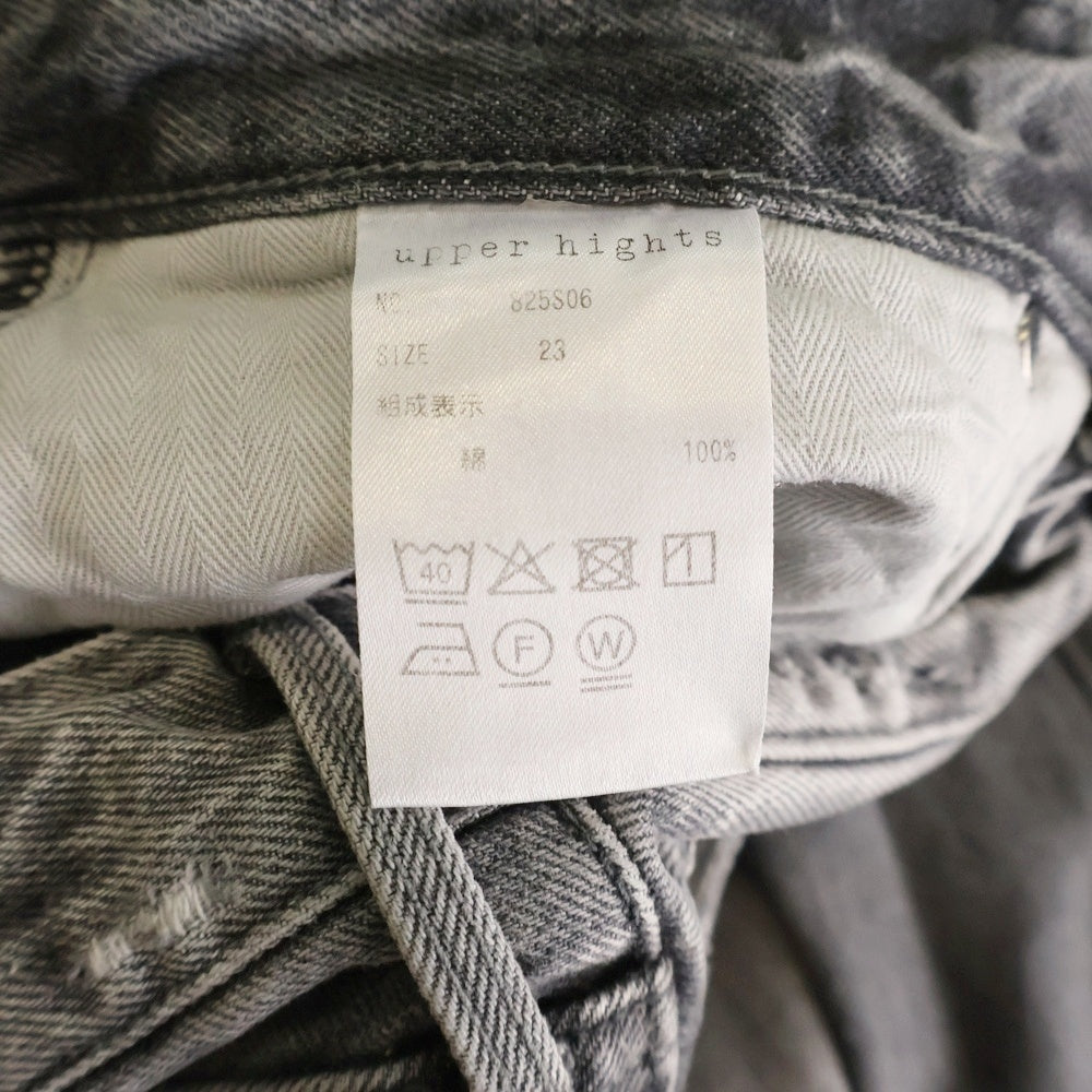 upper hights(アッパーハイツ) デニムスカート グレー 825S06 レディース