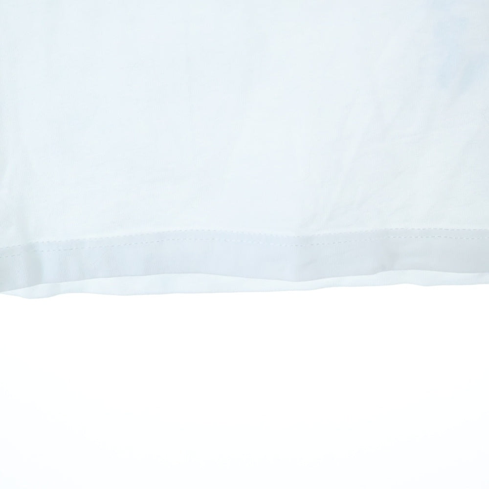 MAISON KITSUNE(メゾンキツネ) OLY タクシー フォックス プリント 半袖Tシャツ ホワイト IU00101KJ0008