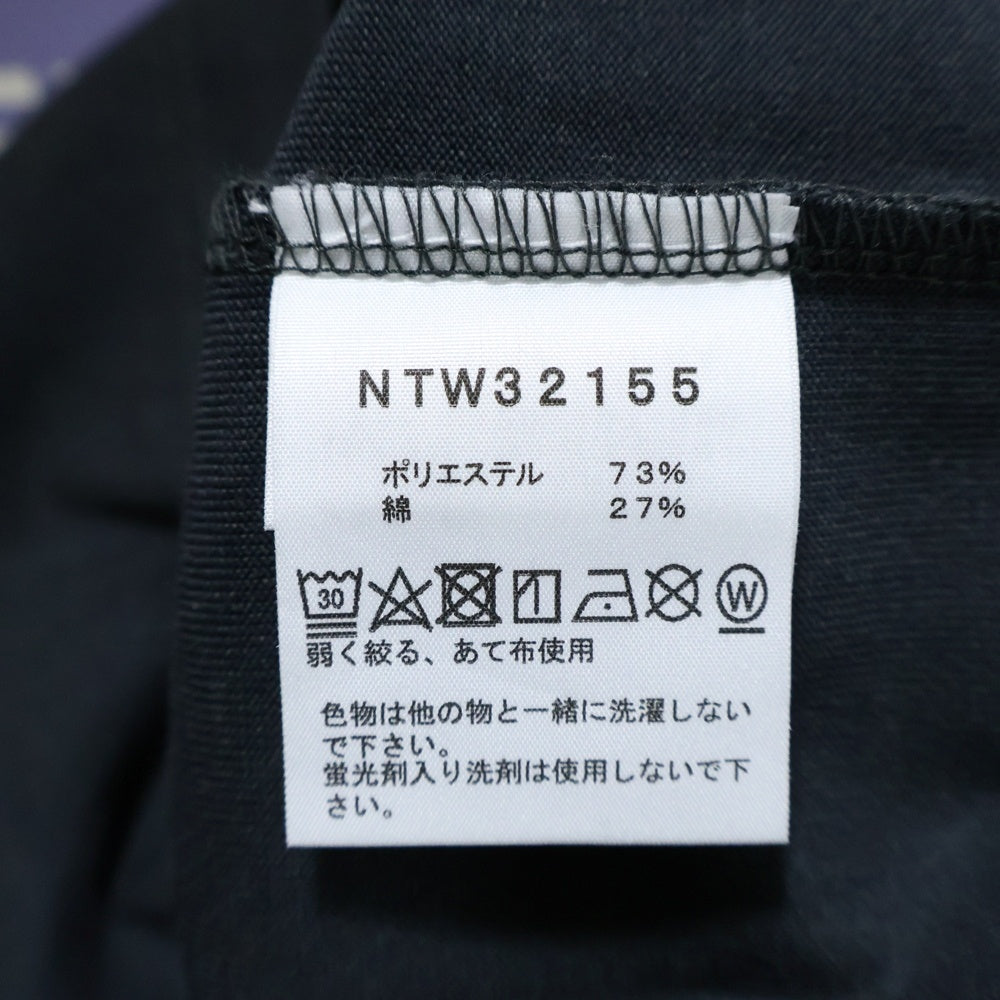 THE NORTH FACE(ザノースフェイス) アウトドアプリント 半袖Tシャツ ブラック NTW32155 レディース