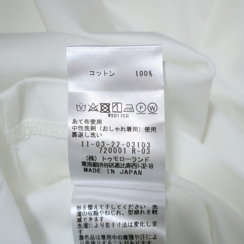 TOMORROWLAND(トゥモローランド) Ballsey 半袖Tシャツ ホワイト 11-03-22-03103 レディース