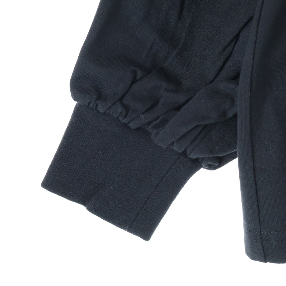 HYKE(ハイク) クルーネック 長袖Tシャツ カットソー ブラック 191-12231-011 レディース