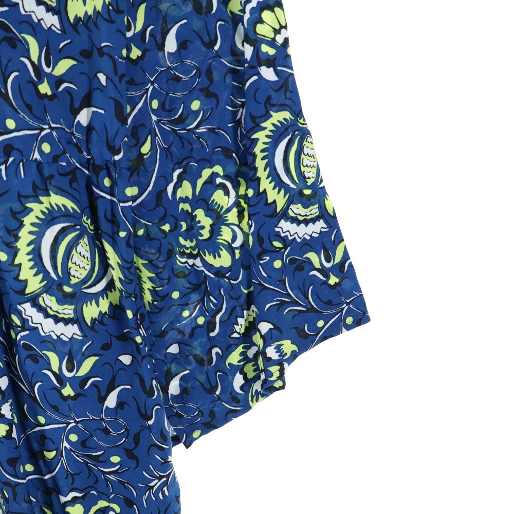 TOMORROWLAND(トゥモローランド) SOULEIADO 総柄 ワンピース ドレス ブルー レディース 75-06-91-06051