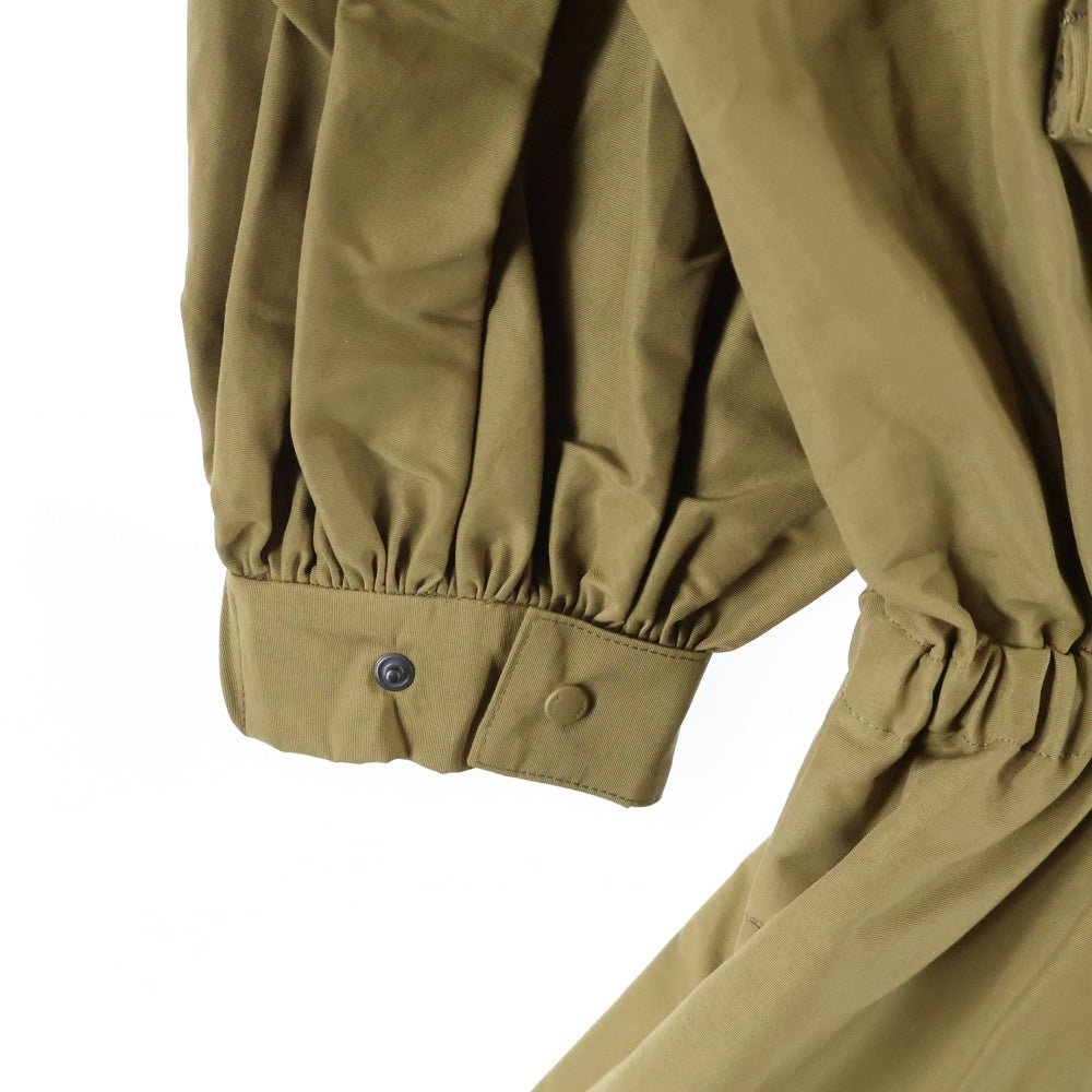 HYKE(ハイク) 23SS 3/4 Sleeve Dress 231-16147 ロングワンピース ブラウン レディース