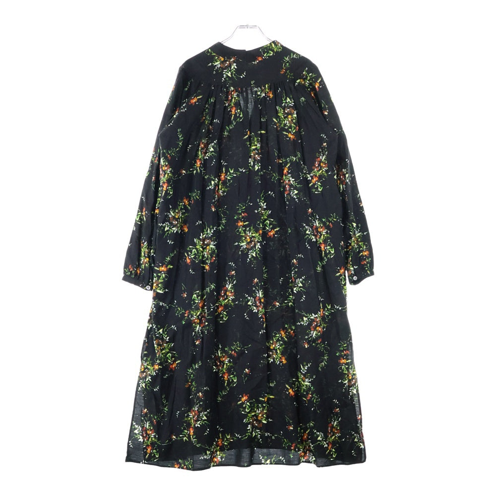 SACRA(サクラ) 花柄 ワンピース ドレス ブラック 118200031 レディース