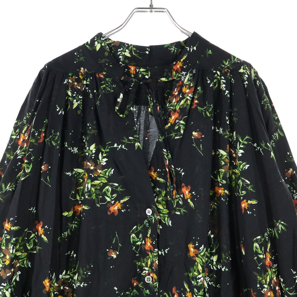 SACRA(サクラ) 花柄 ワンピース ドレス ブラック 118200031 レディース