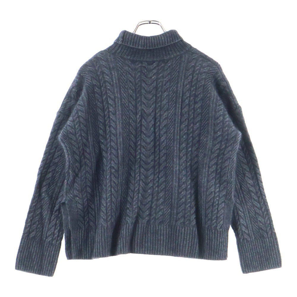 TOMORROWLAND(トゥモローランド) Ballsey ケーブルハイネック ニットセーター ブラック レディース 11-02-85-02305