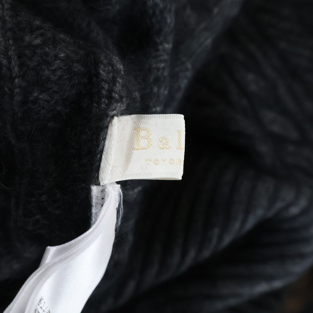 TOMORROWLAND(トゥモローランド) Ballsey ケーブルハイネック ニットセーター ブラック レディース 11-02-85-02305