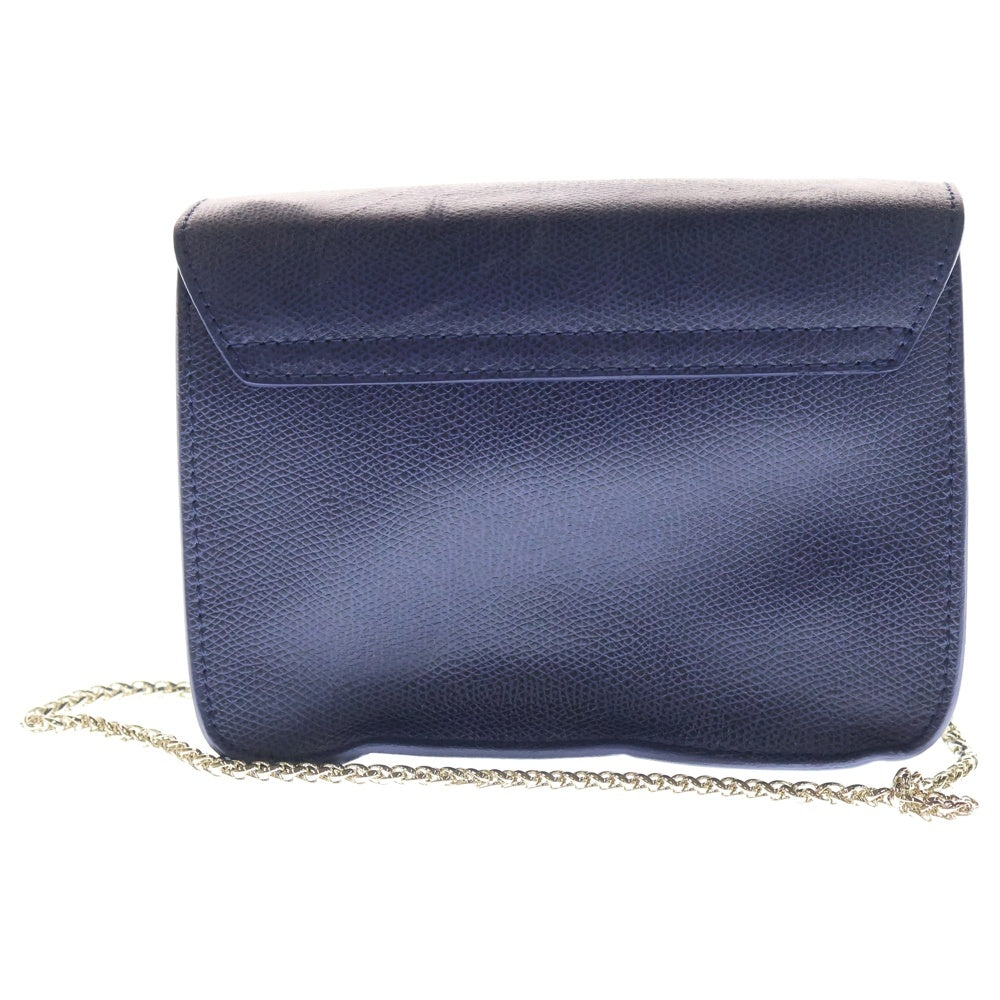 FURLA(フルラ) メトロポリス チェーン ショルダーバッグ ネイビー レディース