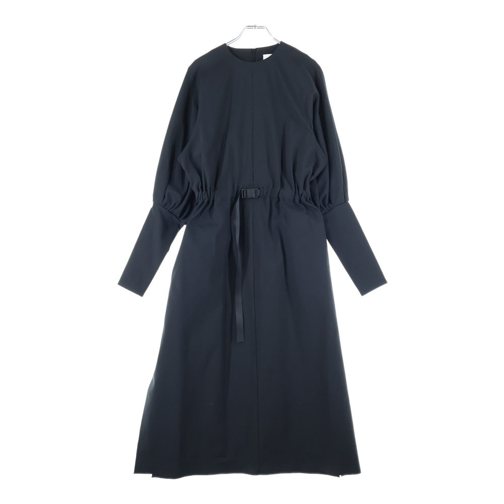 HYKE(ハイク) 21AW バルーンスリーブドレス ワンピース ブラック レディース 212-16118