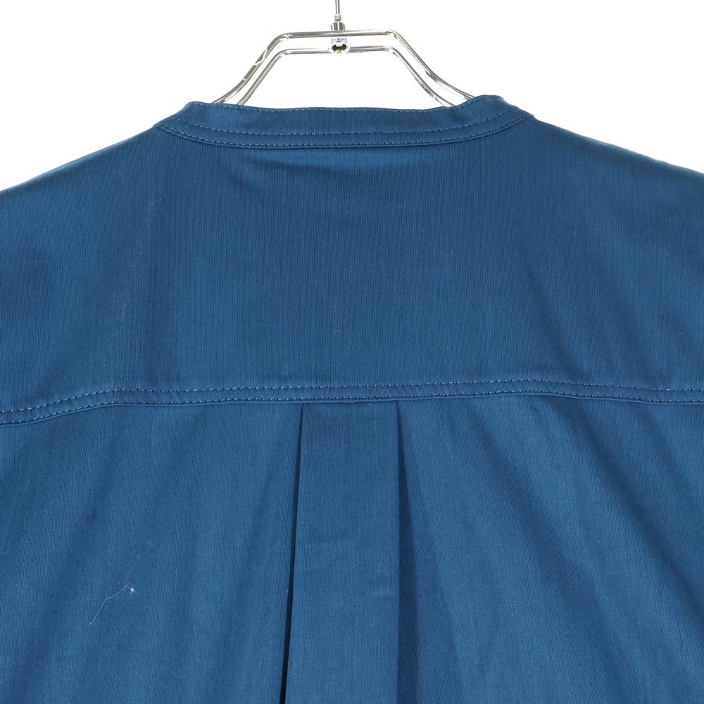 MACPHEE(マカフィ) ノースリーブ スタンドカラーワンピース グリーン レディース 12-06-11-06704