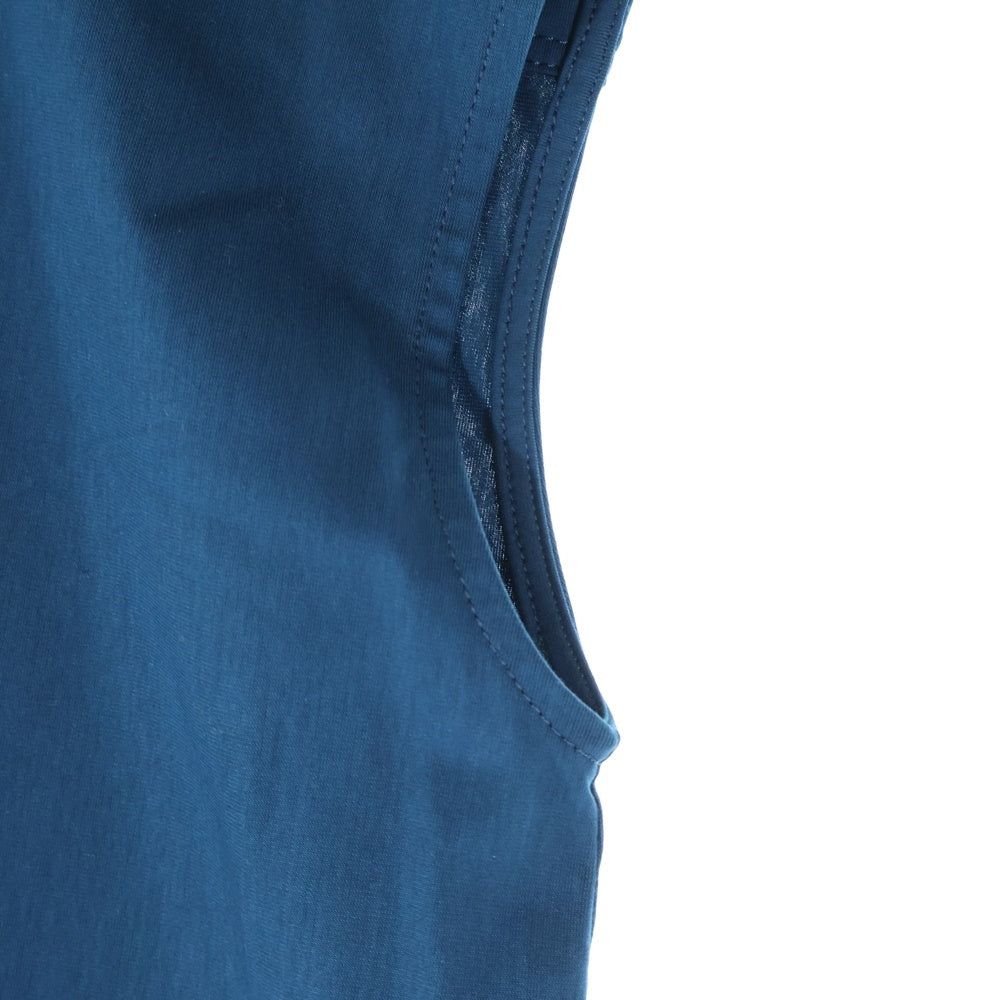 MACPHEE(マカフィ) ノースリーブ スタンドカラーワンピース グリーン レディース 12-06-11-06704