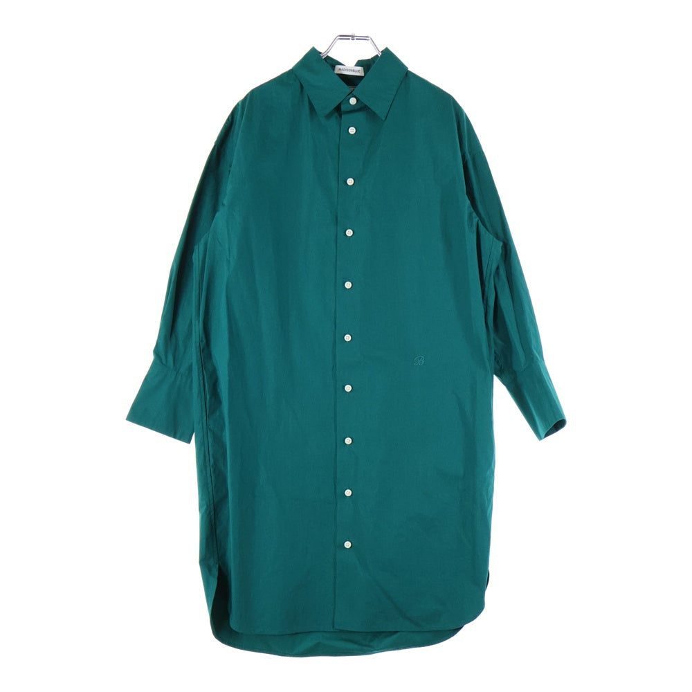 MADISONBLUE(マディソンブルー) 刺繍 シャツワンピース グリーン レディース MADISONBLUE