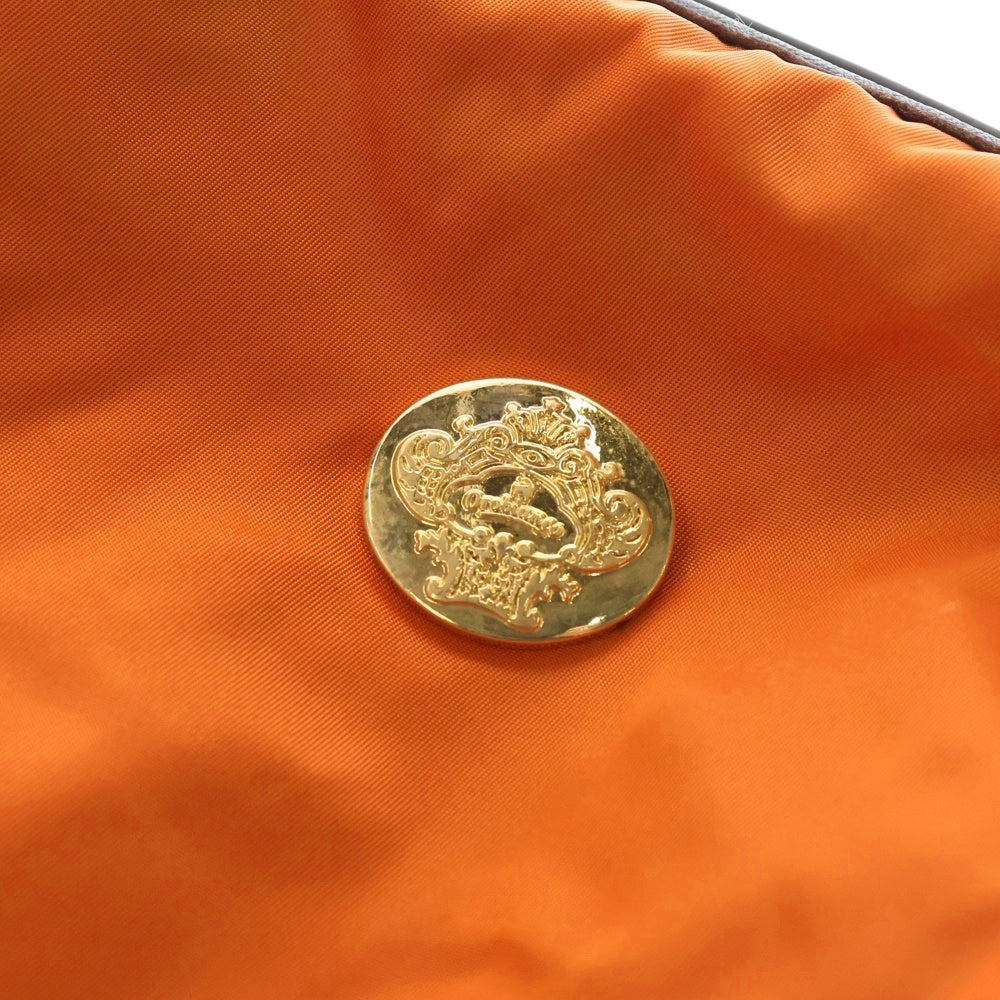 Orobianco(オロビアンコ) 2WAY ナイロン ショルダーバッグ ハンドバッグ オレンジ レディース