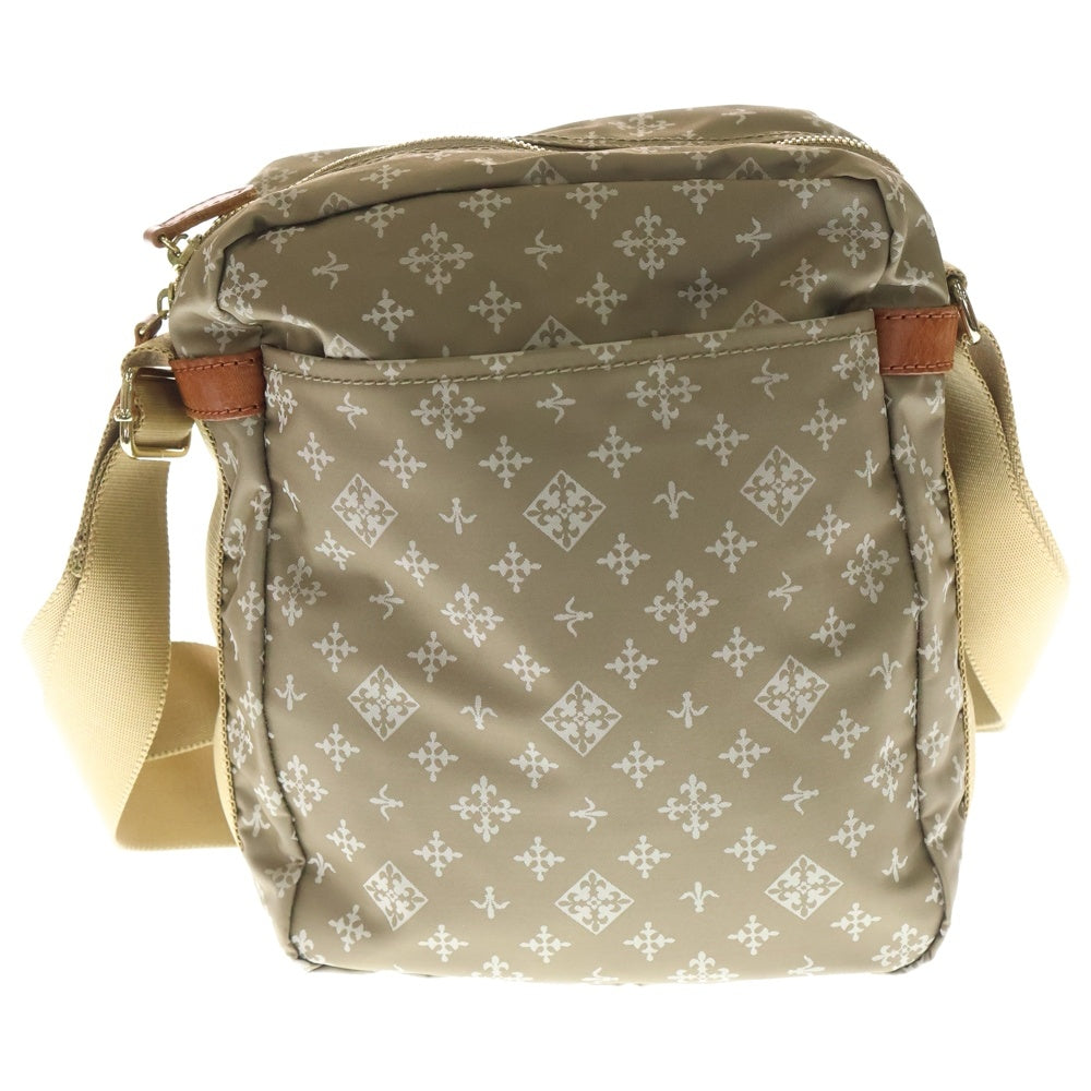 russet(ラシット) 総柄 ナイロン ショルダーバッグ ベージュ