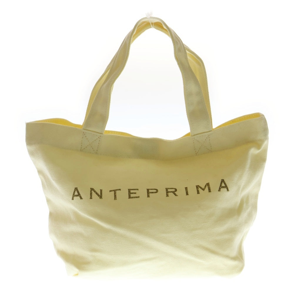 ANTEPRIMA(アンテプリマ) ロゴ プリント キャンバス ミニトートバッグ セイル