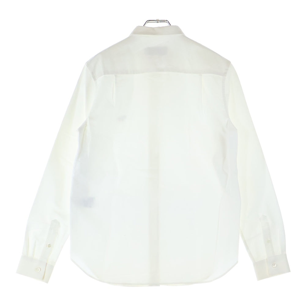 MAISON KITSUNE(メゾンキツネ) ワッペン 長袖シャツ ホワイト レディース KMH-0800-A