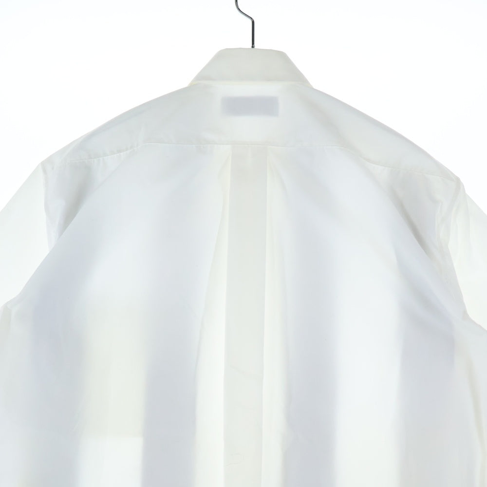 TOMORROWLAND(トゥモローランド) ストライプ 半袖シャツ ネイビー/ホワイト 63-05-62-05213