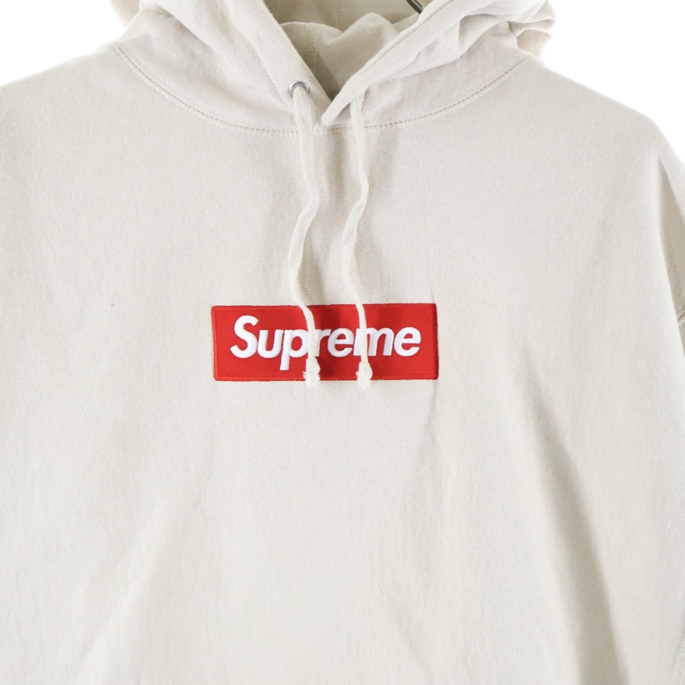SUPREME(シュプリーム) 24AW Box Logo Hooded Sweatshirt ボックスロゴ プルオーバースウェットパーカー ベージュ