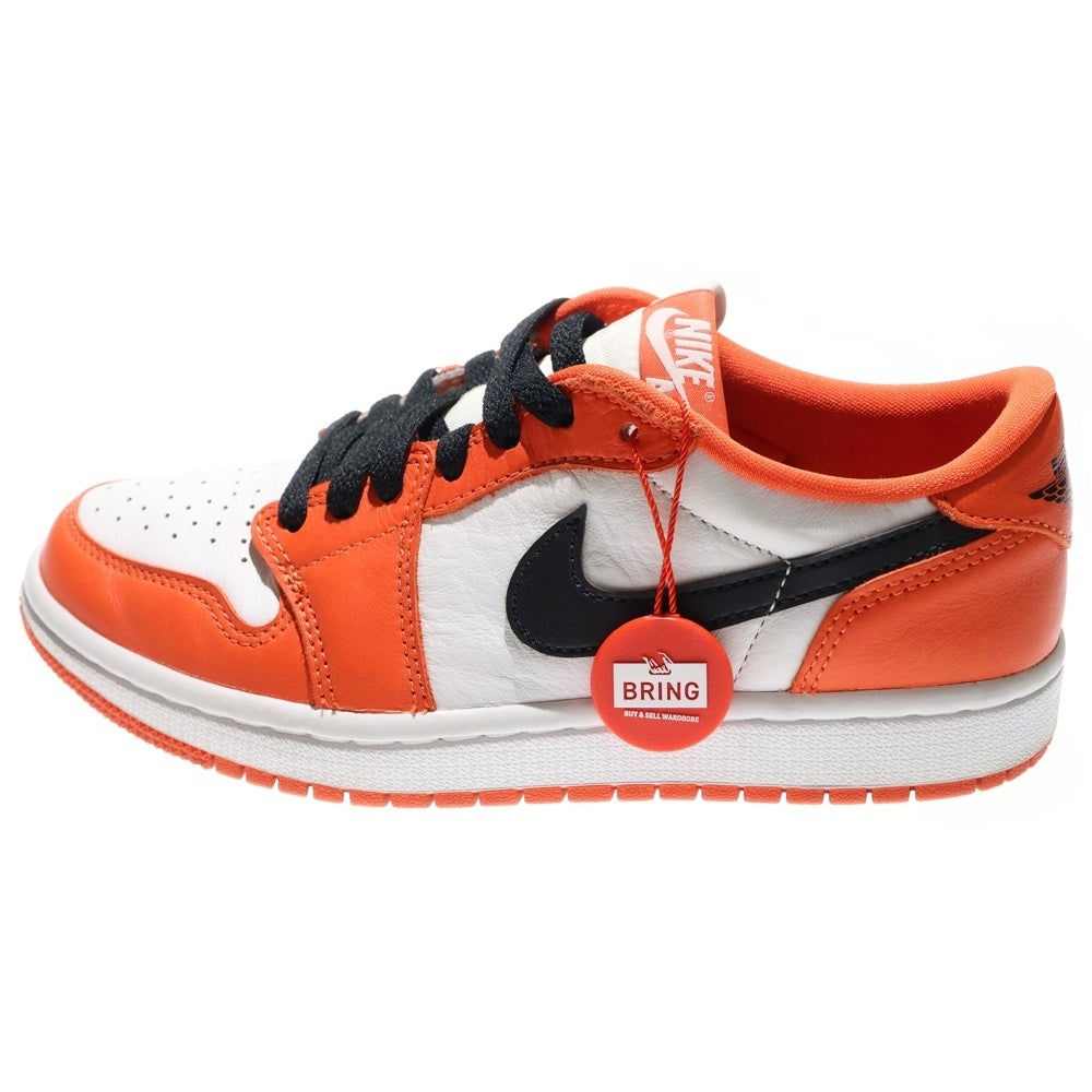 NIKE(ナイキ) WMNS AIR JORDAN 1 LOW OG CZ0775-801 ウィメンズ エアージョーダン1 ローカットスニーカー オレンジ レディース US7/24.0cm