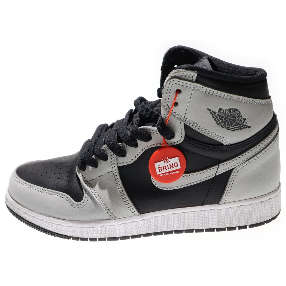 NIKE(ナイキ) AIR JORDAN 1 RETRO HIGH OG GS Shadow 2.0 575441-035 エアジョーダン1 シャドウ ハイカットスニーカー グレー レディース US6Y/24.0cm