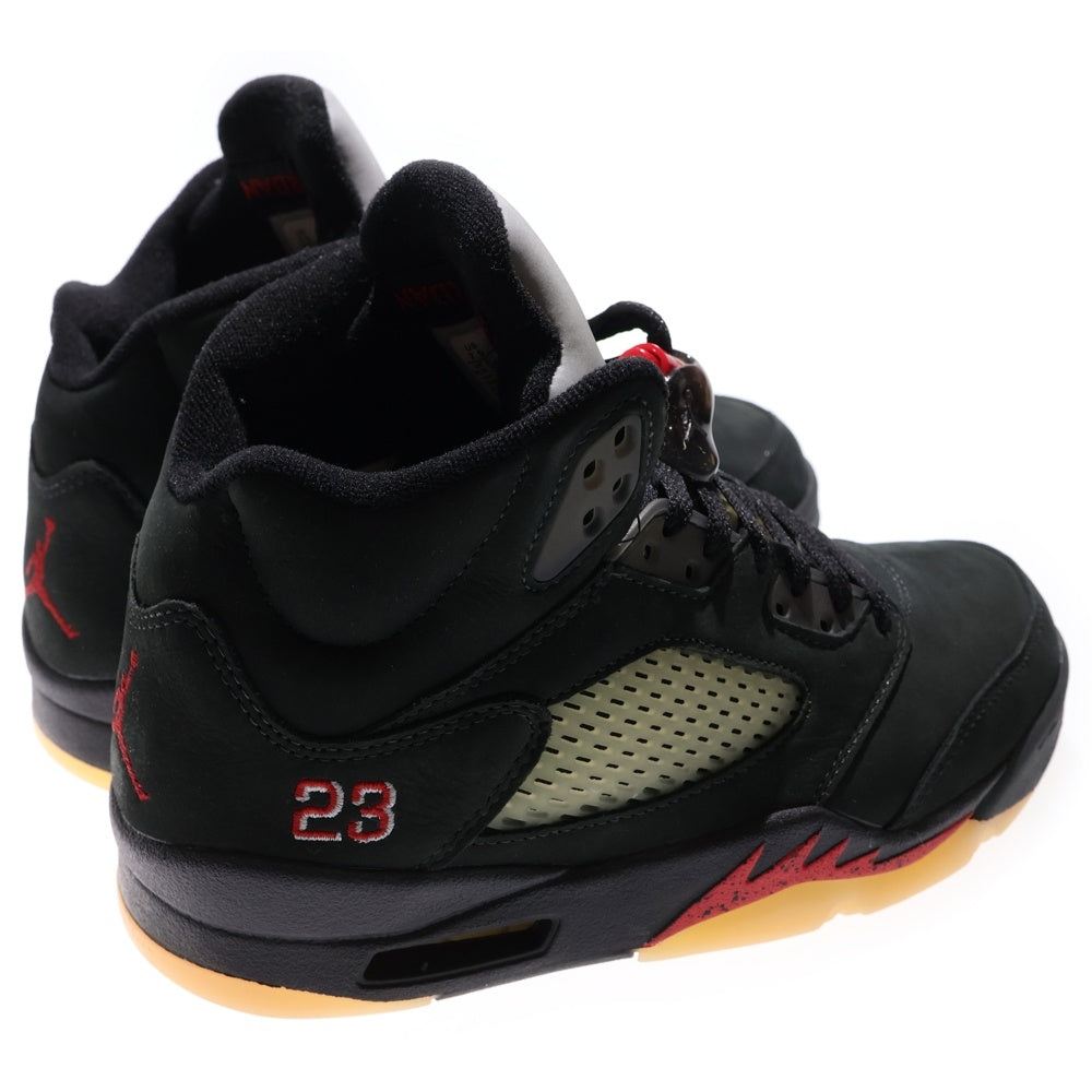 NIKE(ナイキ) WMNS AIR JORDAN 5 RETRO GTX DR0092-001 ウィメンズ エアジョーダン5 ゴアテックス ハイカットスニーカー ブラック レディース US7.5/24.5cm