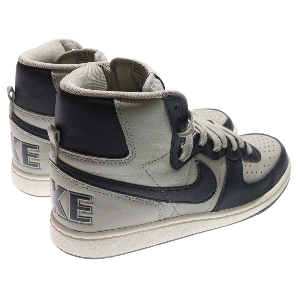 NIKE(ナイキ) TERMINATOR HIGH GEORGETOWN FB1832-001 ターミネーター ジョージタウン ハイカットスニーカー シューズ グレー/ネイビー レディース US6.5/24.5cm
