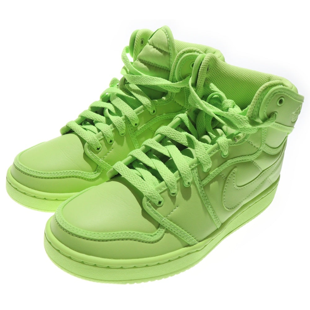 NIKE(ナイキ) ×BILLIE EILISH WMNS AJKO 1 SP VOLT DN2857-330 ビリーアイリッシュ ウィメンズ エアジョーダン1 ボルト ハイカットスニーカー レディース US7/24.0cm