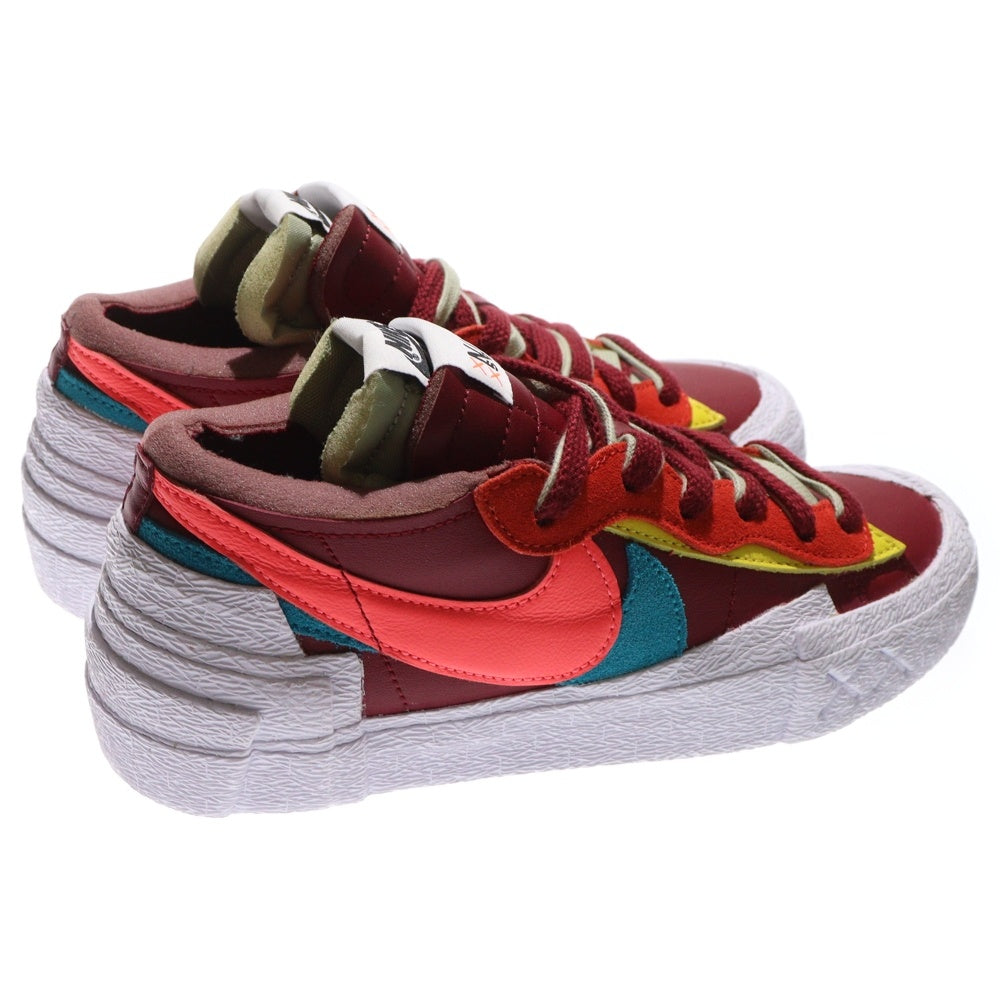 NIKE(ナイキ) ×sacai ×KAWS BLAZER LOW TEAM RED DM7901-600 サカイ カウズ ブレーザー チームレッド ローカットスニーカー マルチ レディース US6/24.0cm