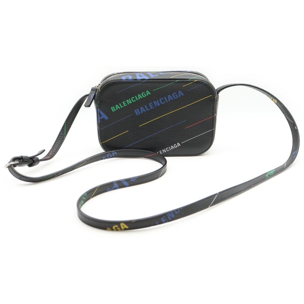 BALENCIAGA(バレンシアガ) エブリデイ カメラバッグ ショルダーバッグ XS 552372 ブラック/マルチ