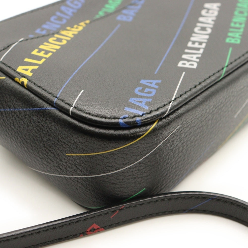 BALENCIAGA(バレンシアガ) エブリデイ カメラバッグ ショルダーバッグ XS 552372 ブラック/マルチ