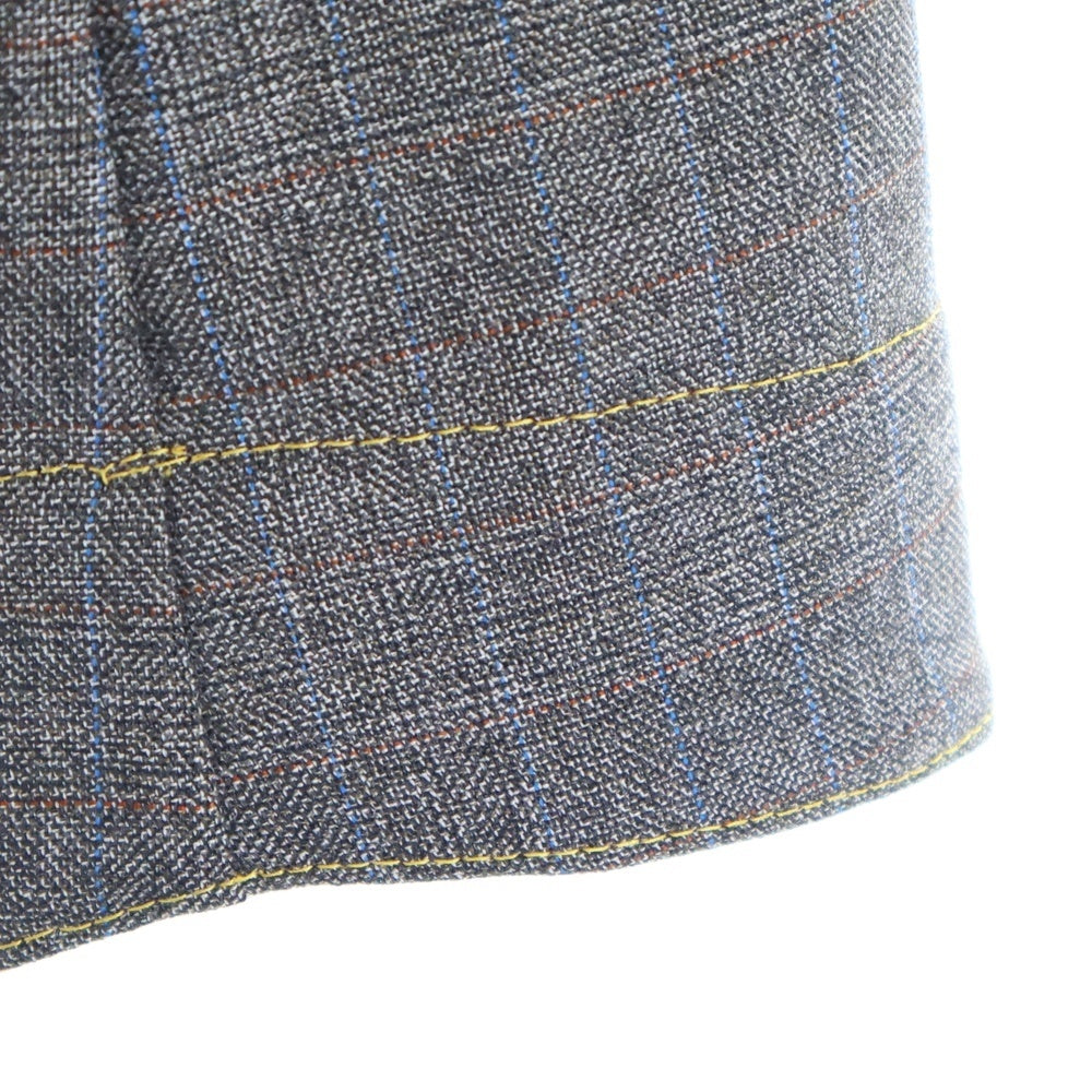 PRADA(プラダ) 16AW Race UP Side Zip Shirt SGN297 S162 リボン セーラージャケット グレー