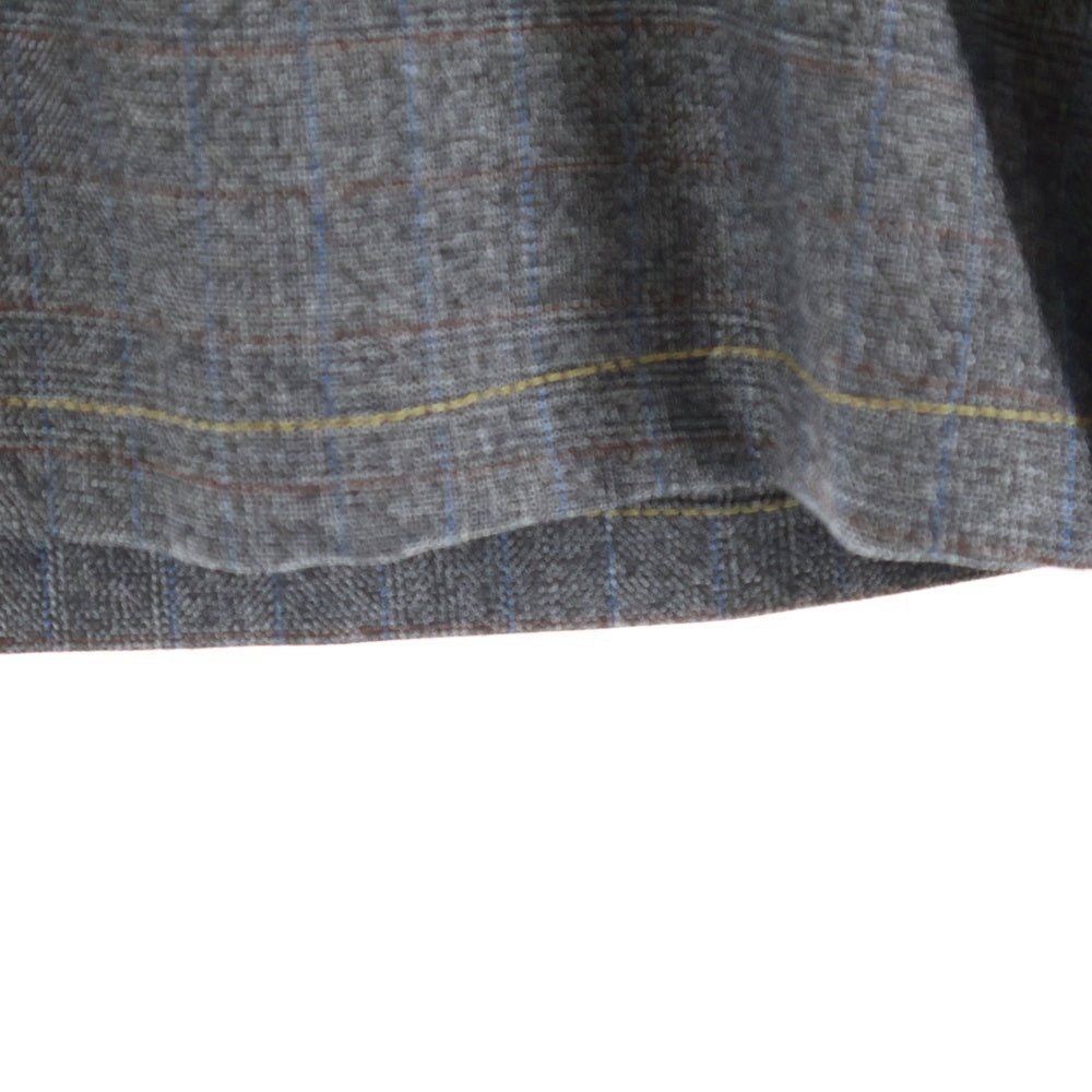 PRADA(プラダ) 16AW Race UP Side Zip Shirt SGN297 S162 リボン セーラージャケット グレー