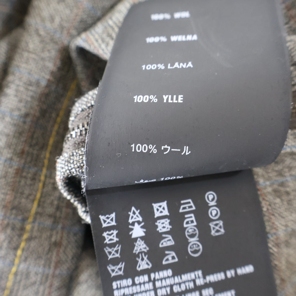 PRADA(プラダ) 16AW Race UP Side Zip Shirt SGN297 S162 リボン セーラージャケット グレー