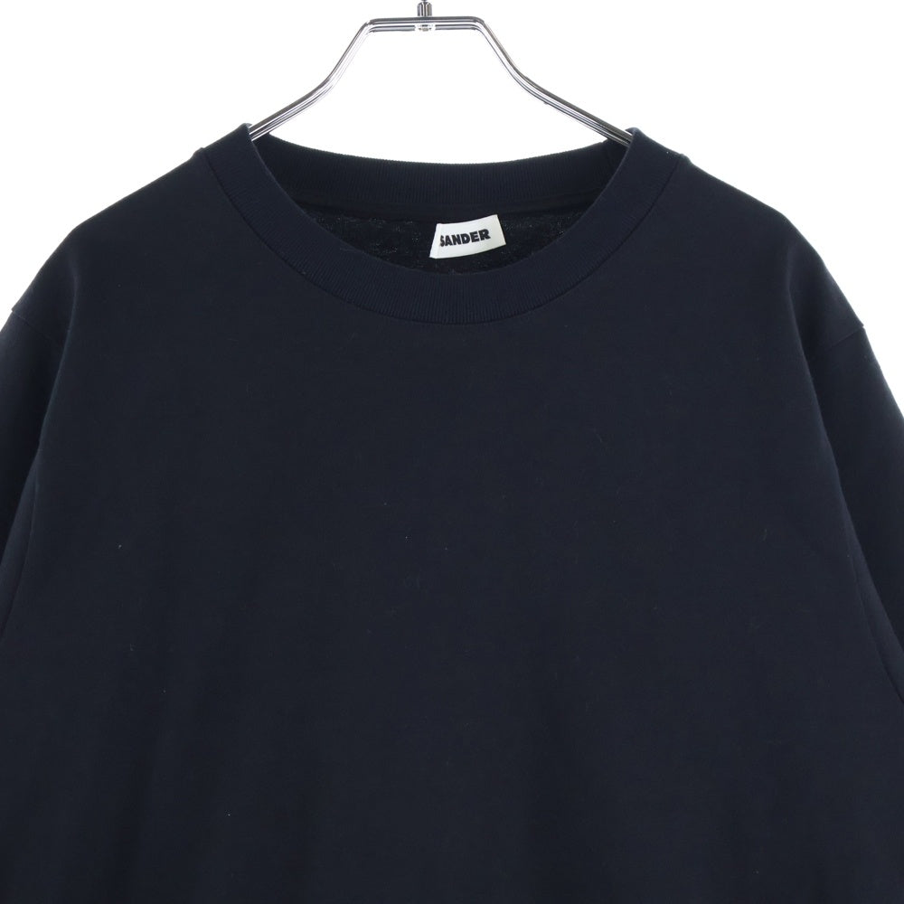 JIL SANDER(ジルサンダー) Side Tassel Long Sleeve Top JSMQ707019 フリンジ クルーネック 長袖Tシャツ カットソー ブラック