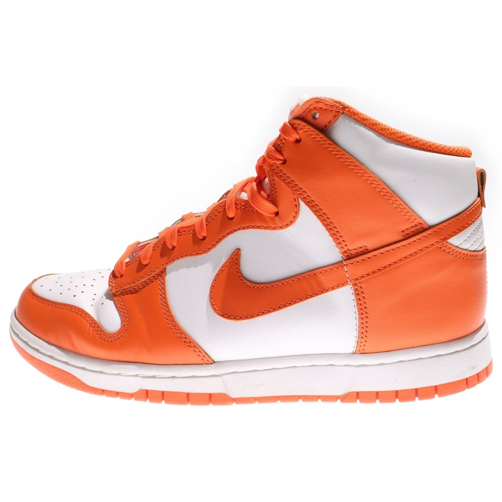 NIKE(ナイキ) DUNK HI RETRO SYRACUSE DD1399-101 ダンク レトロ シラキュース ハイカットスニーカー オレンジ/ホワイト US9/27.0cm