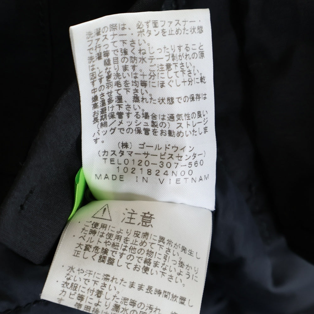 THE NORTH FACE(ザノースフェイス) MOUNTAIN DOWN JACKET GORE-TEX ND91930 マウンテン ダウン ジャケット ゴアテックス ブラック