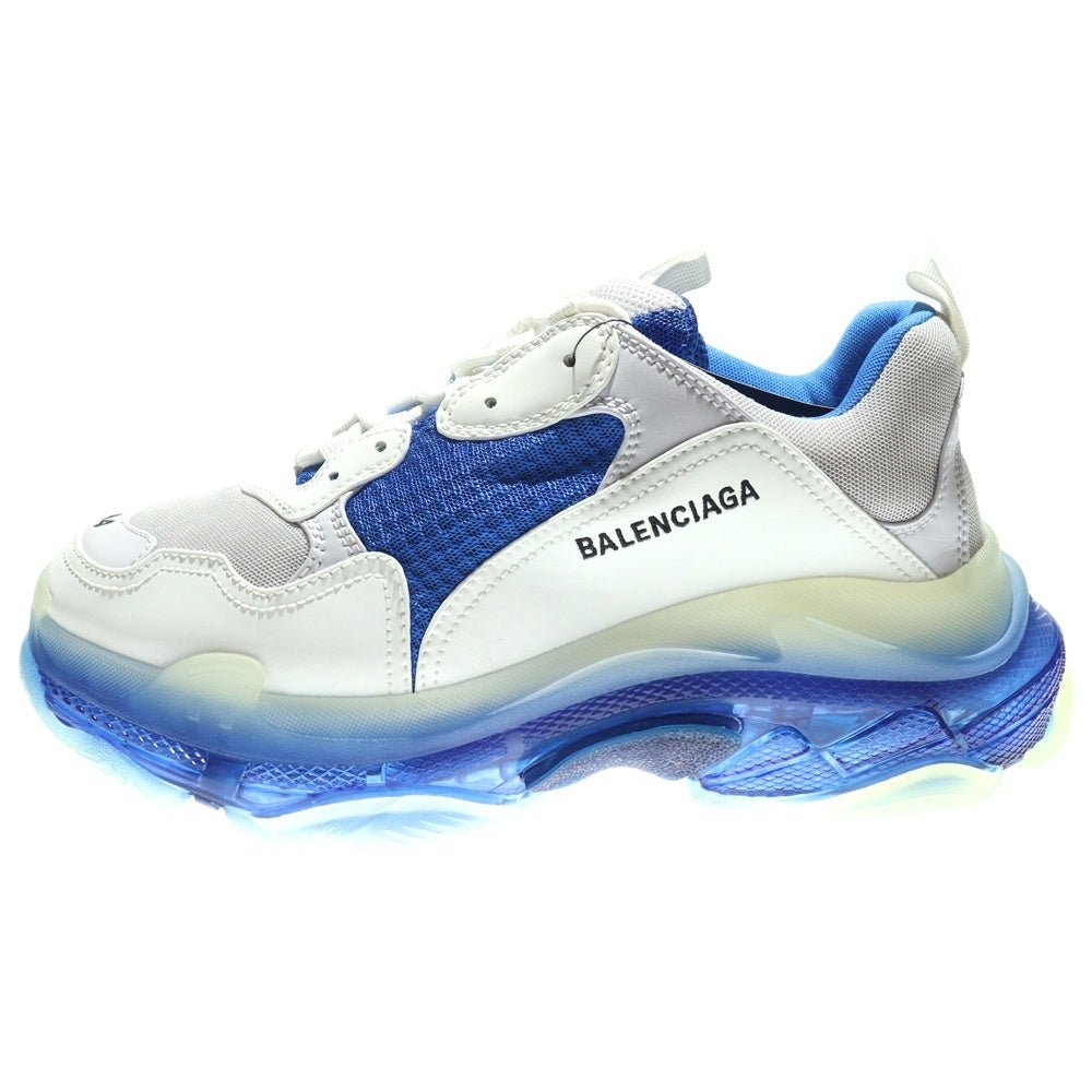 BALENCIAGA(バレンシアガ) TRIPLE S トリプルS ローカットスニーカー シューズ ホワイト/ブルー 541624